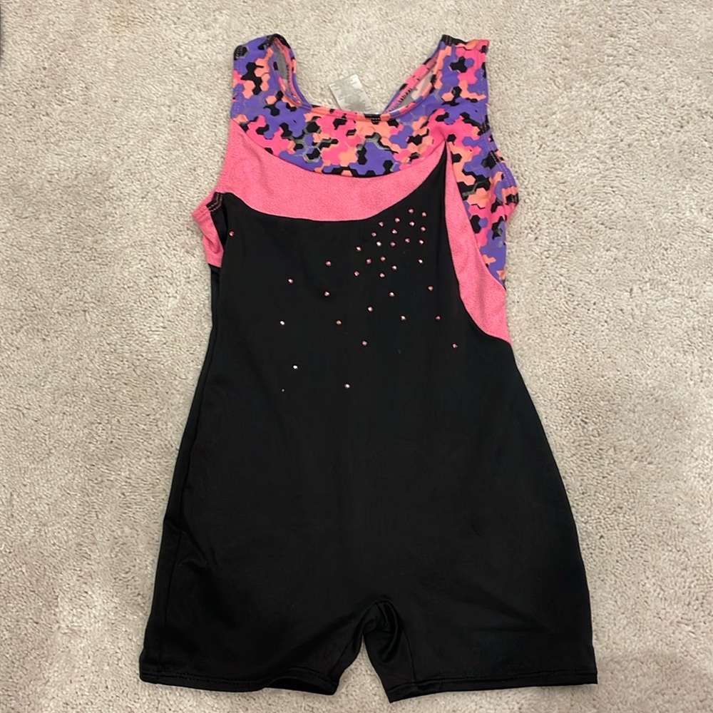 Gymnastic dance costume